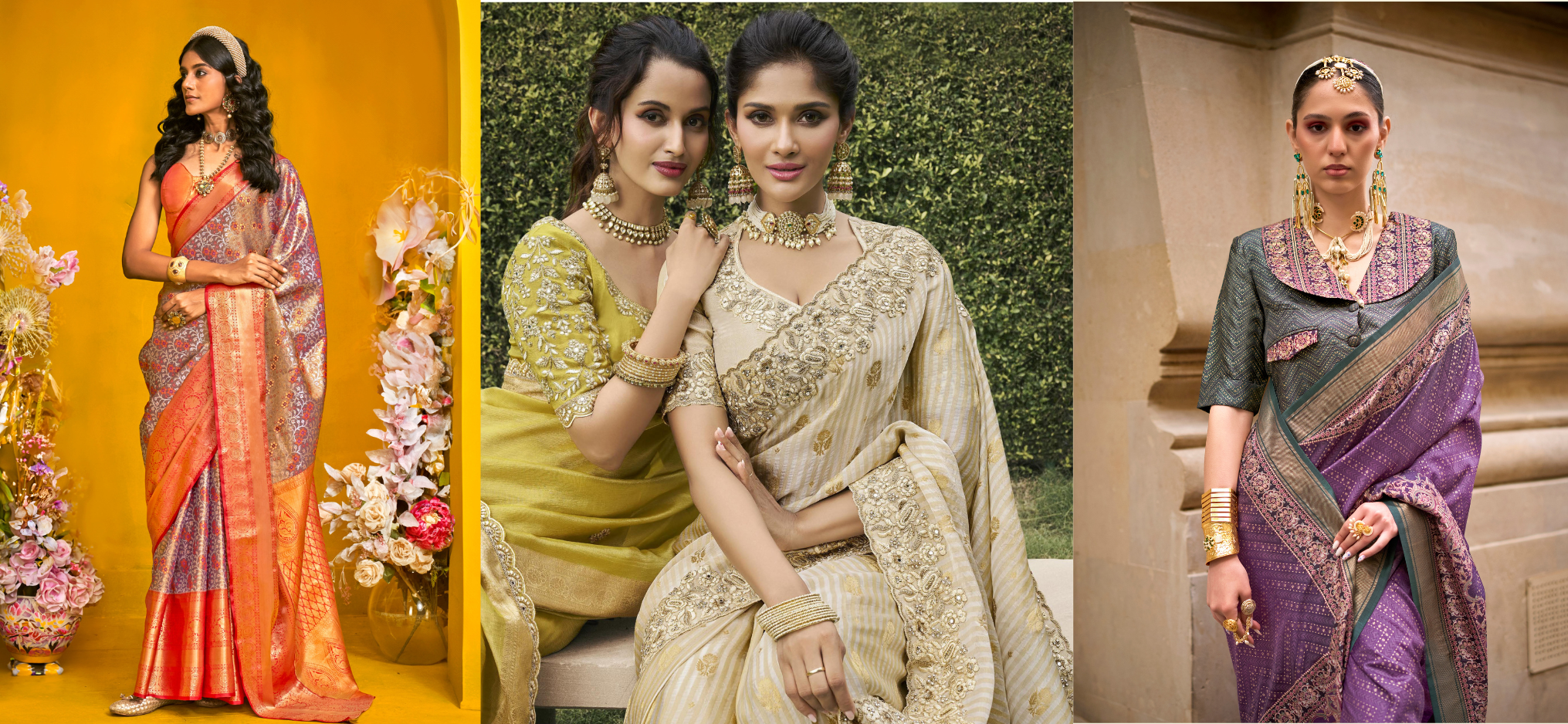 Stylish Saree Picks for This Wedding Season: Whats your Style?