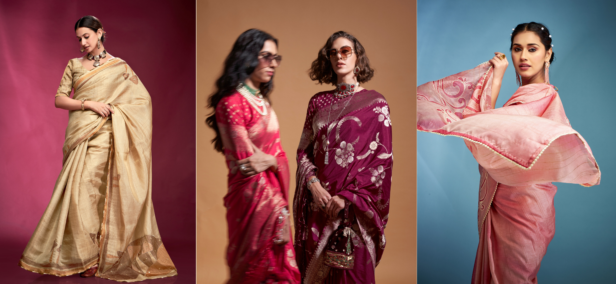 Beat the Heat with These Lightweight Banarasi Sarees