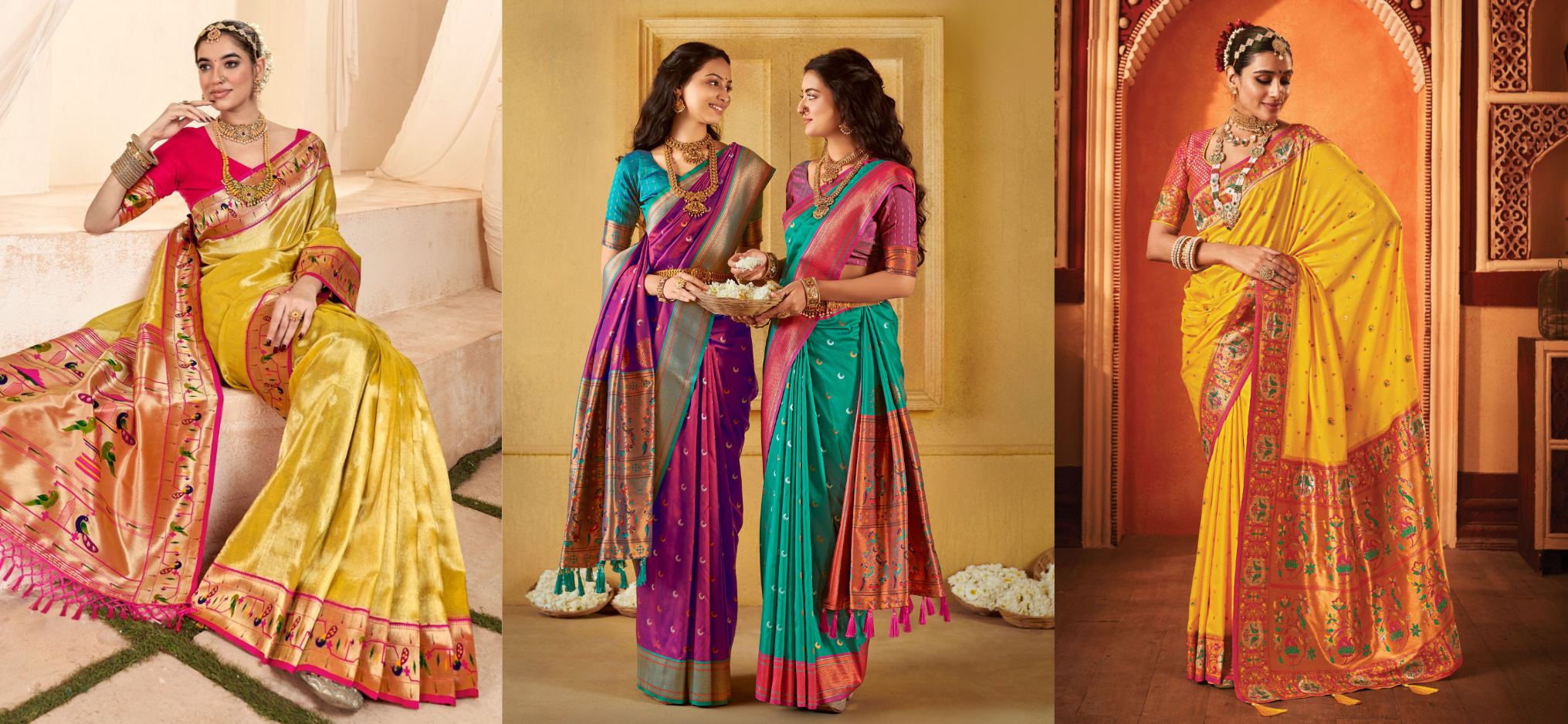 The Intricate Beauty of Maharashtrian Sarees