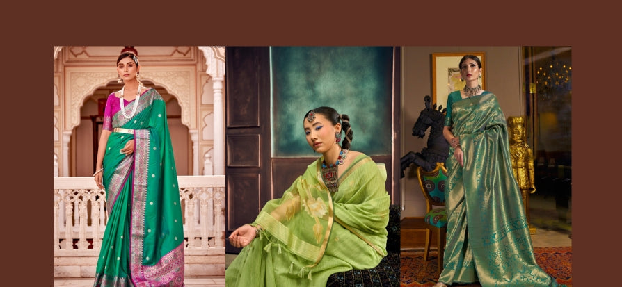 Green Saree by Skin Tone: Emerald to Olive, Decoded (2026)