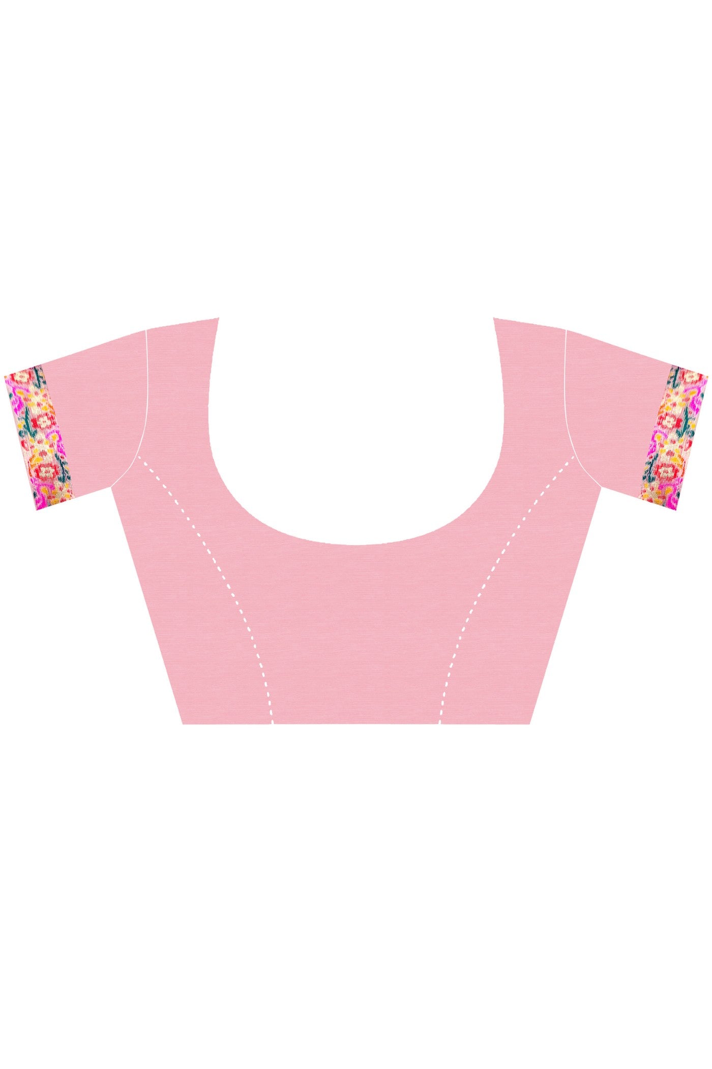 Buy MySilkLove Bubblegum Pink Kashmiri Handloom Jamewar Saree Online