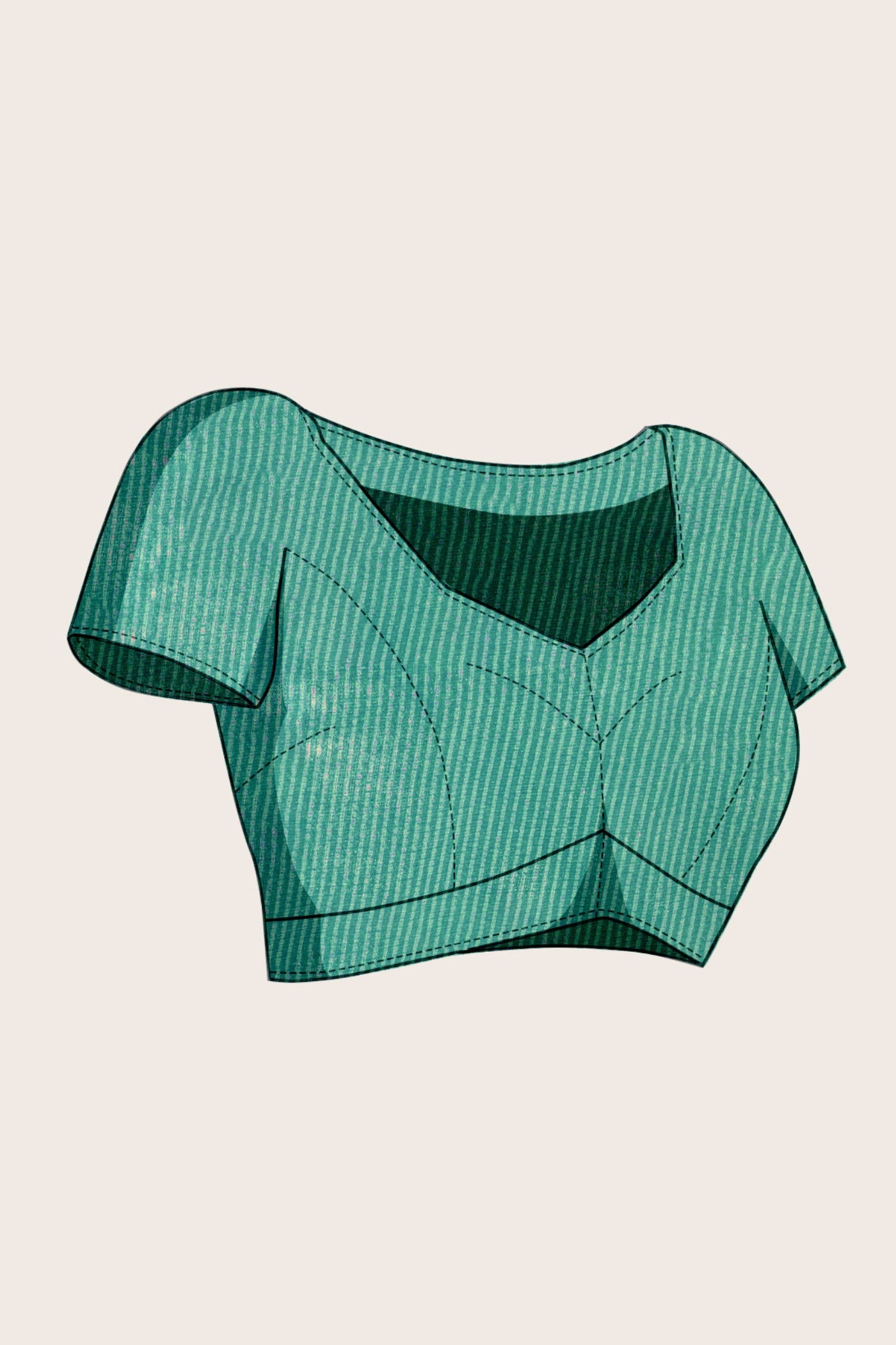 Buy MySilkLove Spring Green Woven Manipuri Silk Saree Online