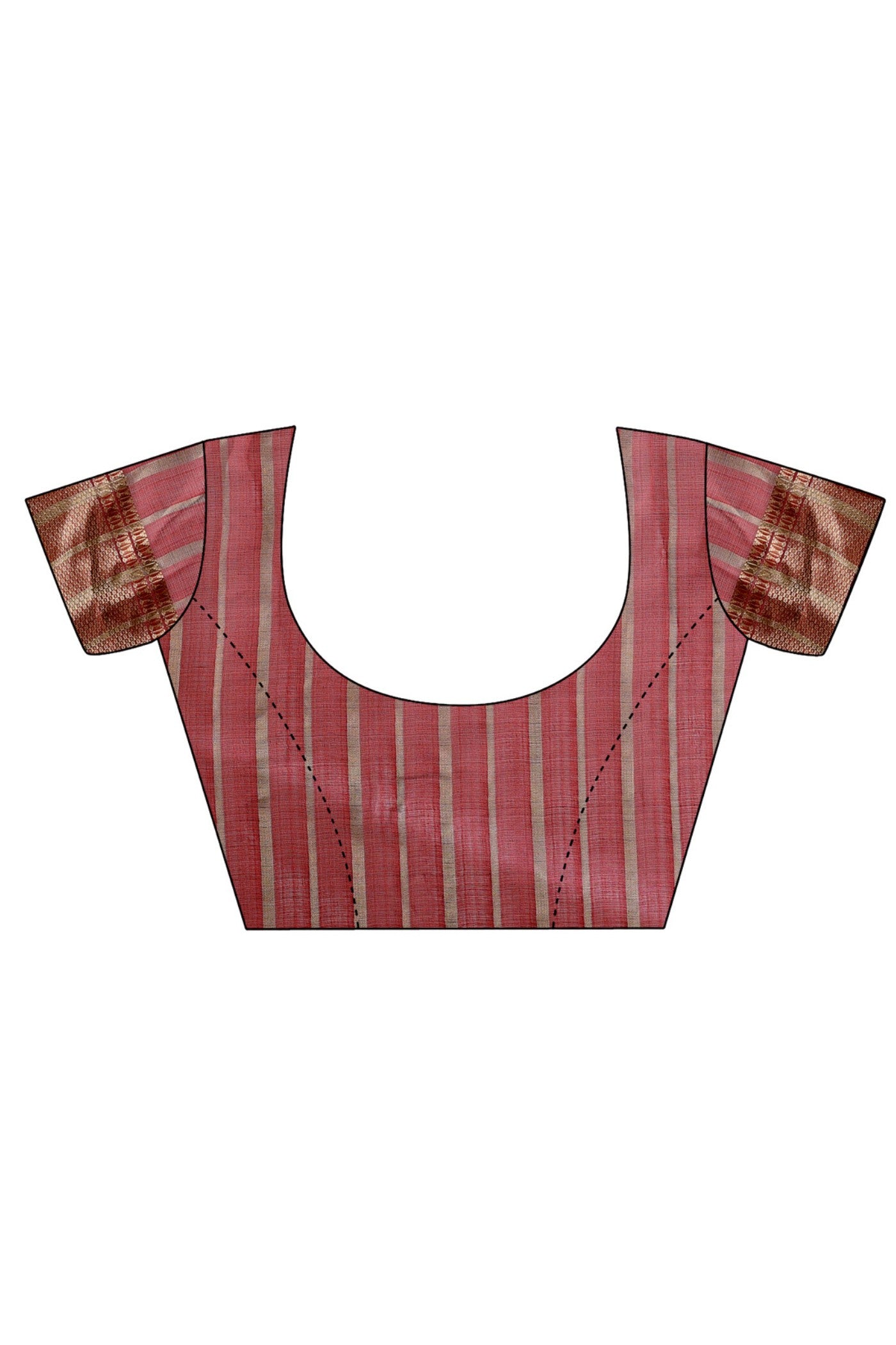 Buy MySilkLove Mocca Brown Woven Organza Saree Online