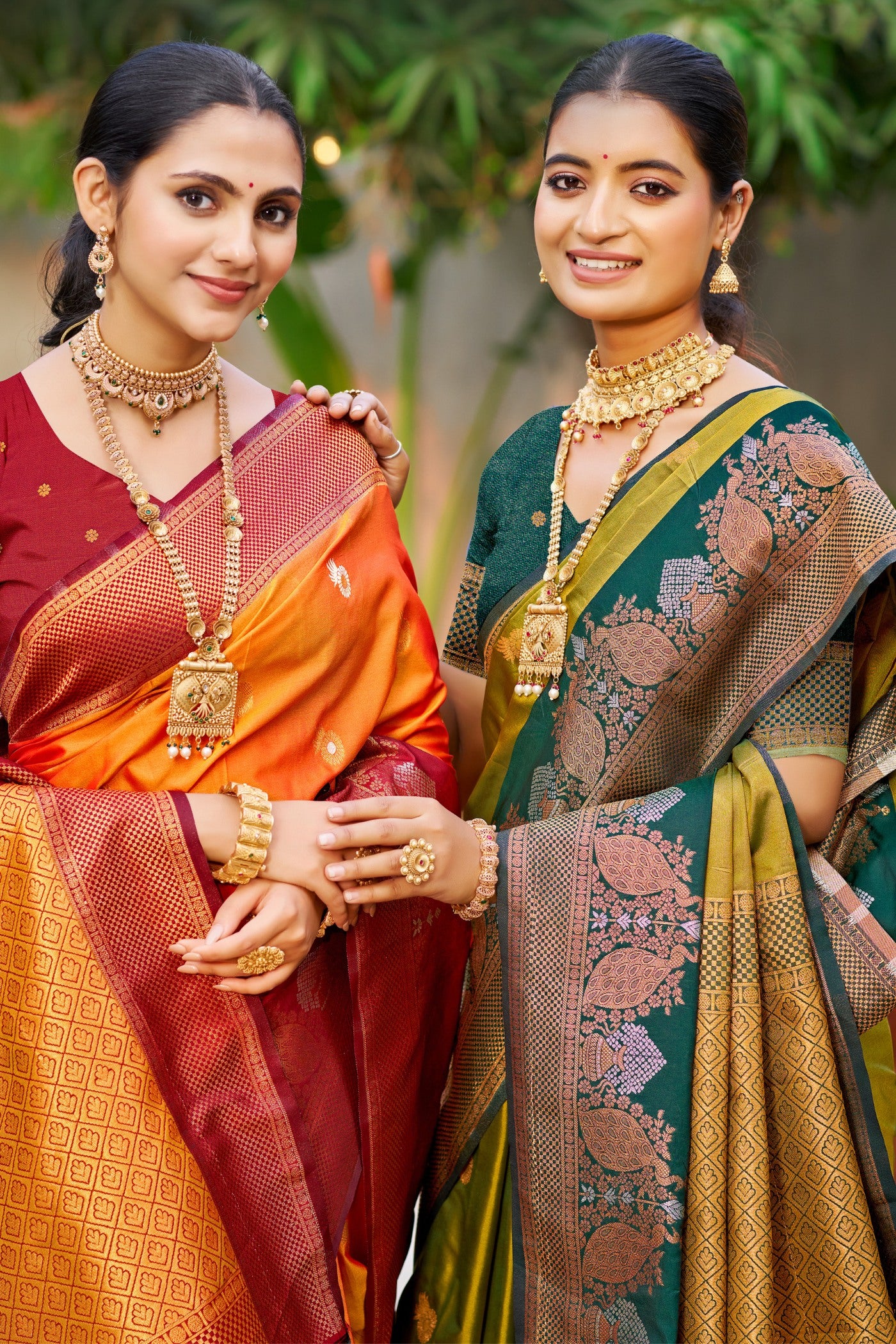 Buy MySilkLove Mint Green Woven Banarasi Saree Online