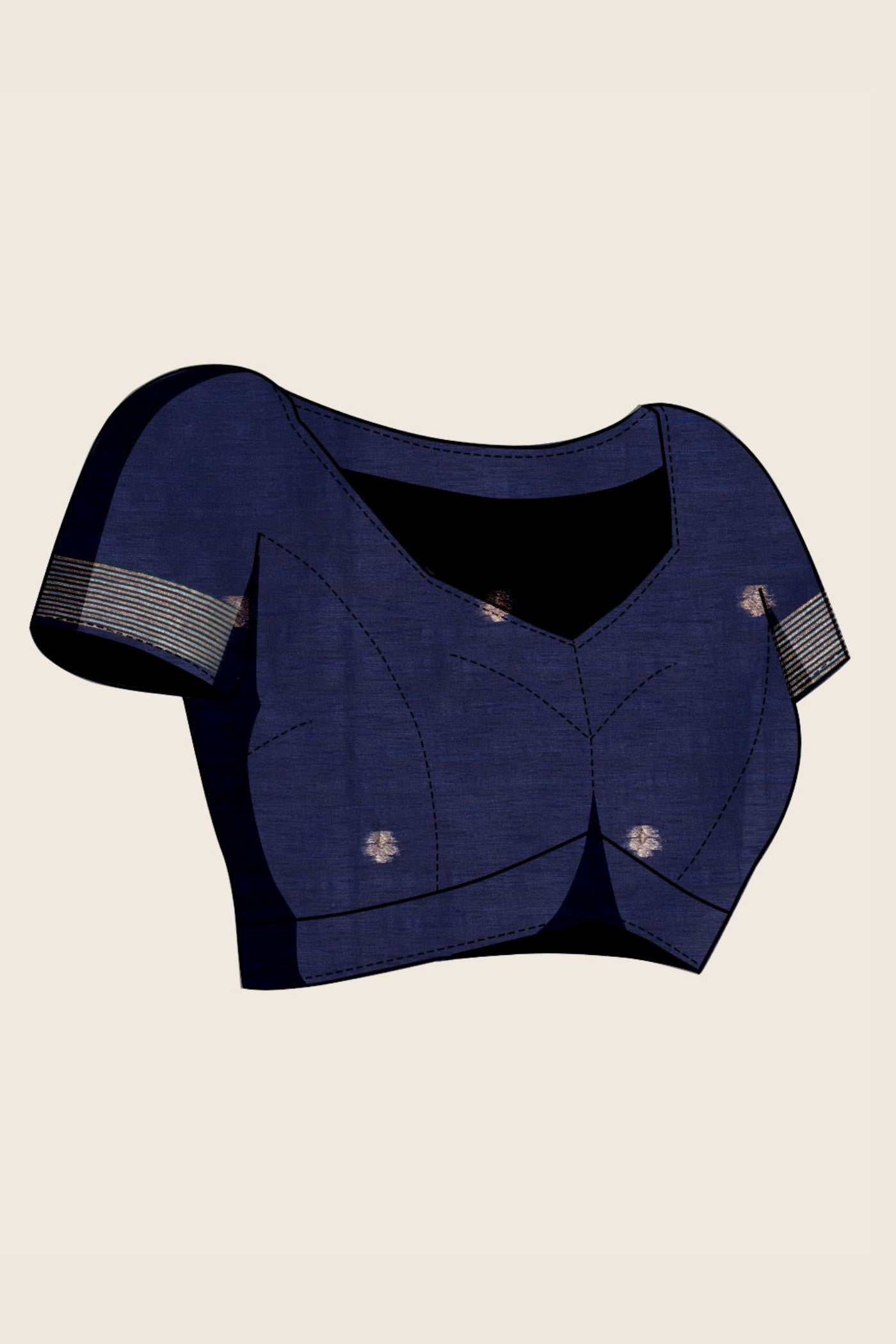 Buy MySilkLove Carolina Blue Munga Handloom Cotton Saree Online