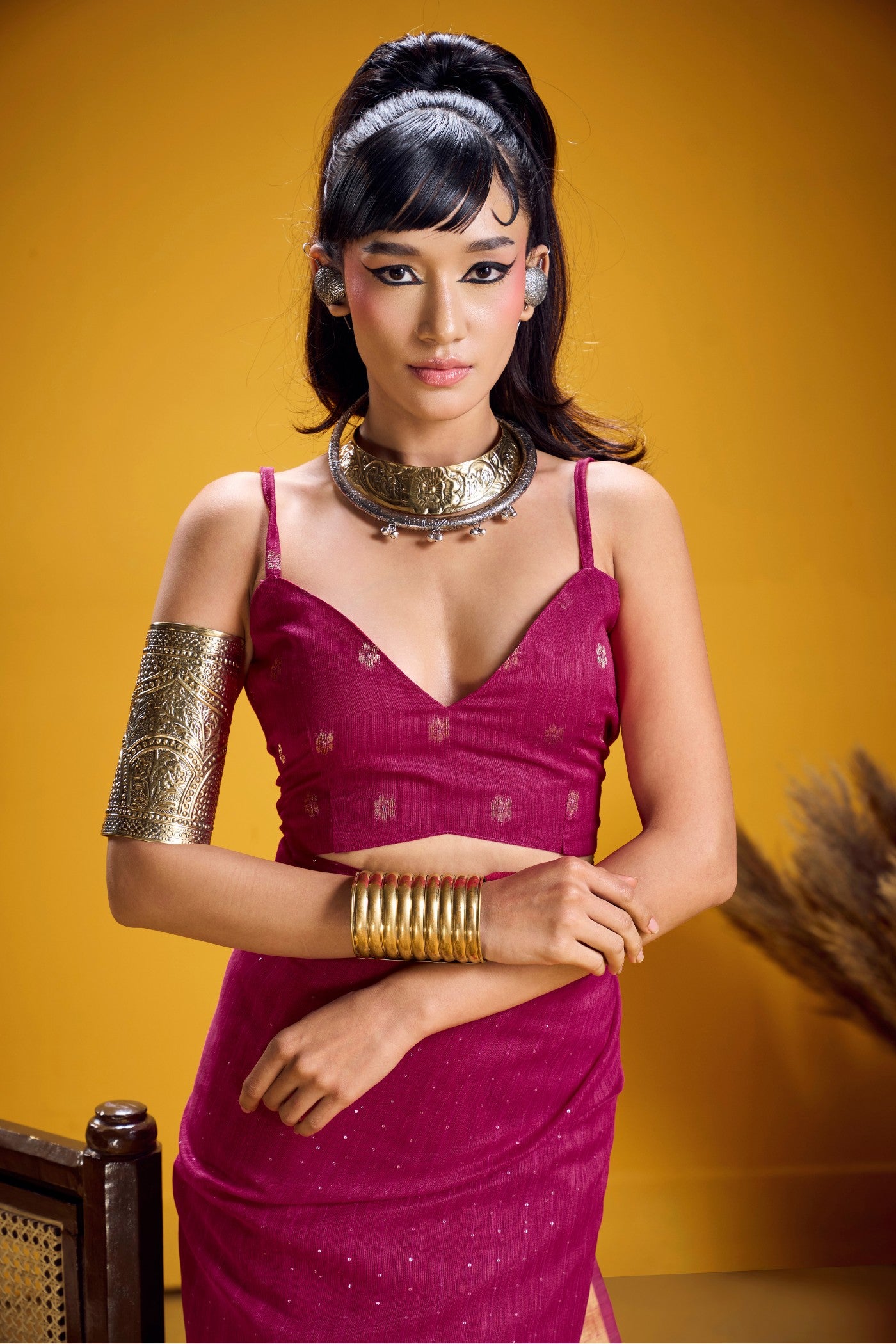 Buy MySilkLove Candy Pink Munga Handloom Cotton Saree Online