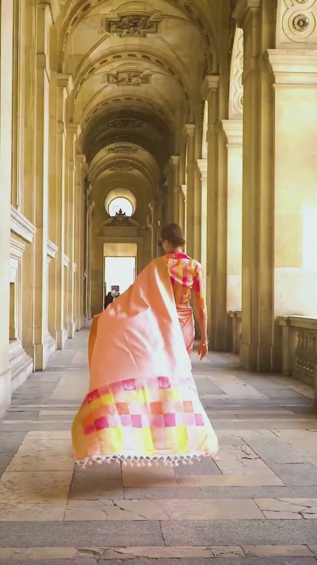 Buy MySilkLove Dahlia Pink Banarasi Handloom Saree Online