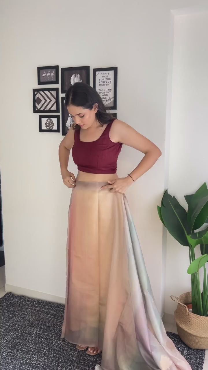 Buy MySilkLove Twine Golden Banarasi Handloom Silk Saree Online