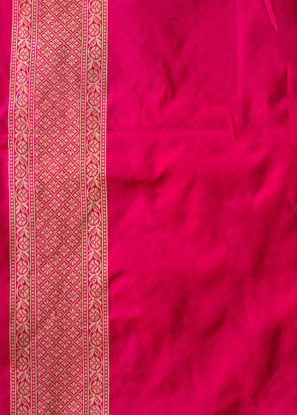 Buy MySilkLove Radical Red Hand Woven Katan Pure Silk Saree Online