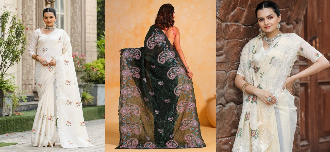 Stunning Parsi Gara Sarees to Elevate Your Navroz 2024 Wardrobe