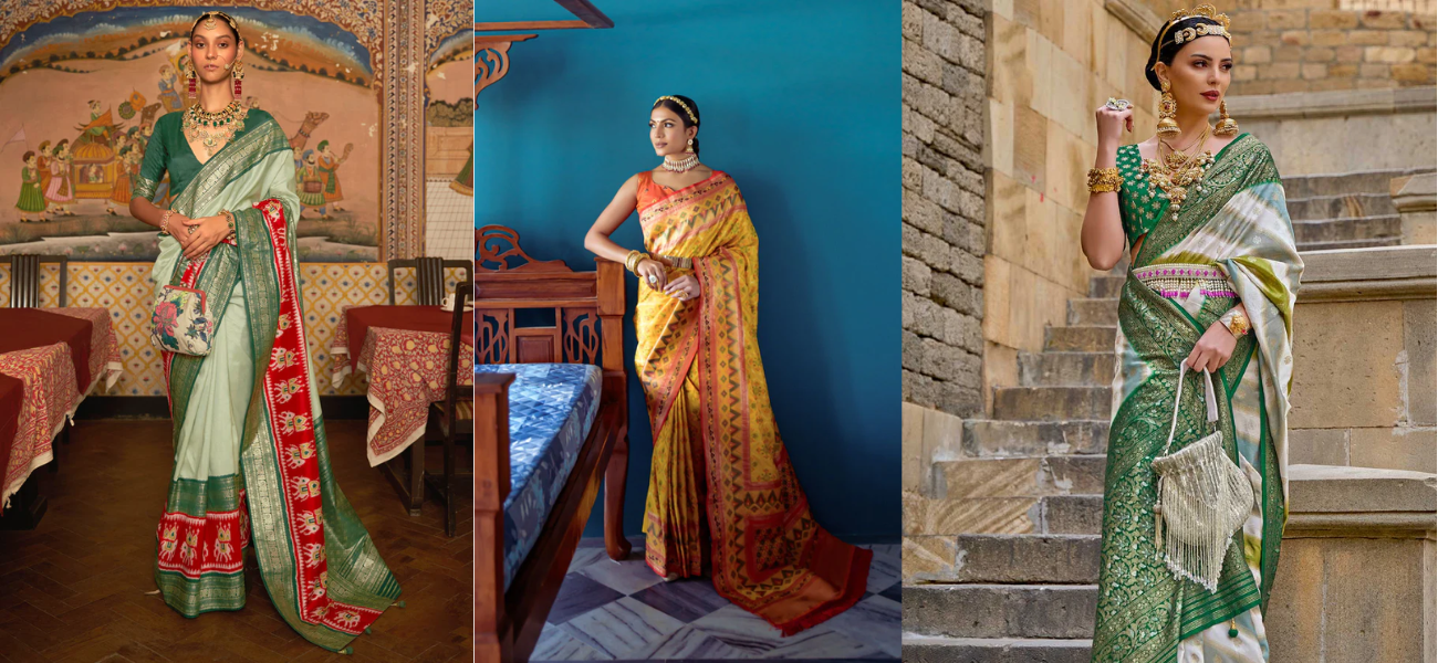 Weaves of Grace: Banarasi Patola Sarees Collection 2024