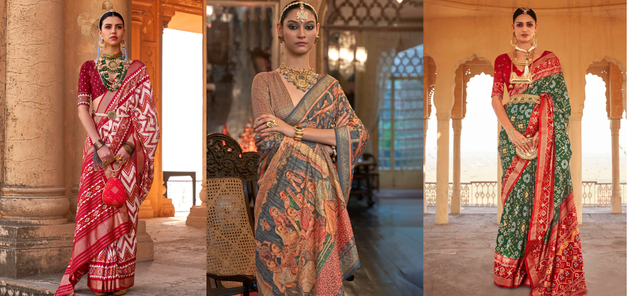 The Artistry of Patola Silk Sarees: An Eternal Legacy