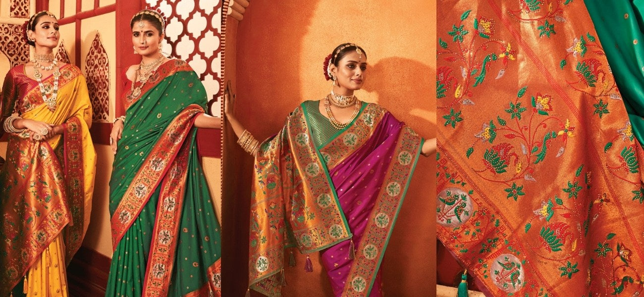 How to Look Fabulous in Paithani Sarees for Every Occasion