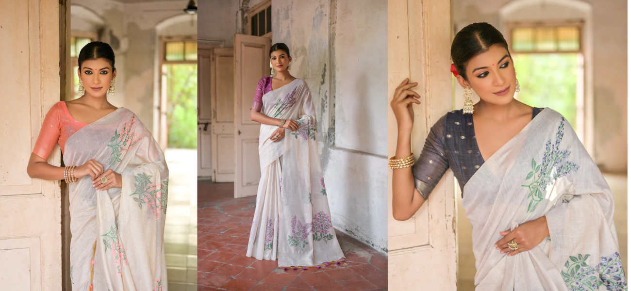 Embrace the Summer Vibes: Significant Saree Colors to Wear This Season