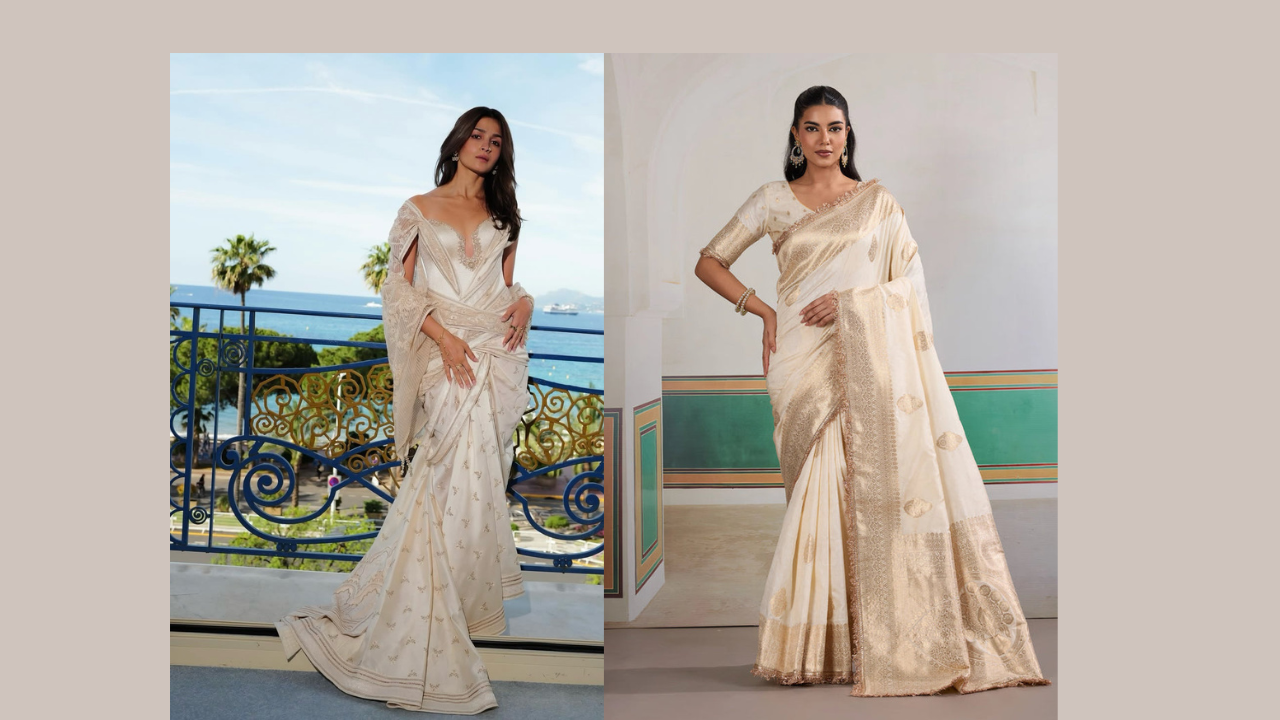 Alia Bhatt's Cannes 2026 Saree Moment — And How to Get That Look for ₹5,000