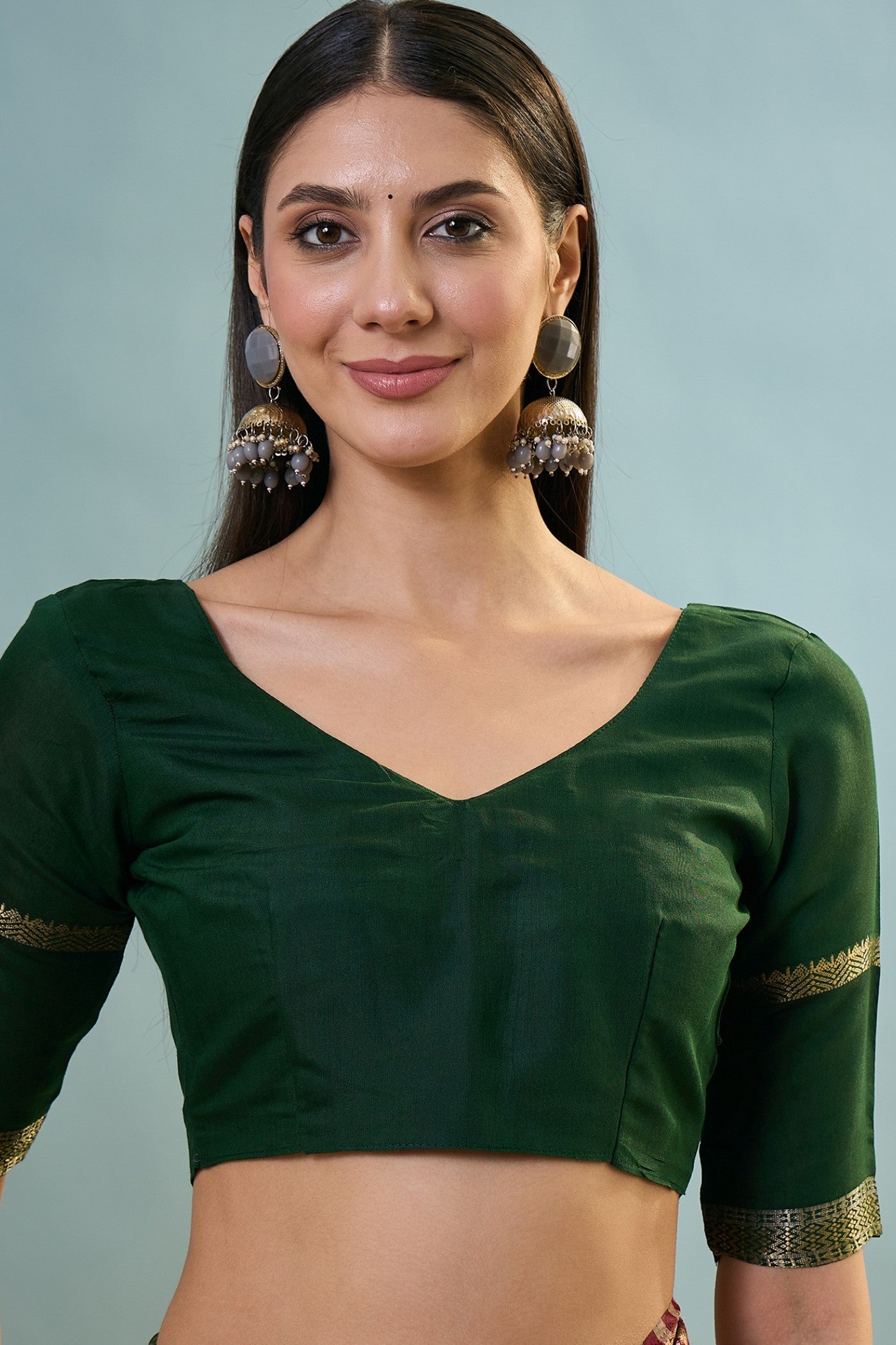 Buy MySilkLove Auburn Maroon Woven Cotton Saree Online