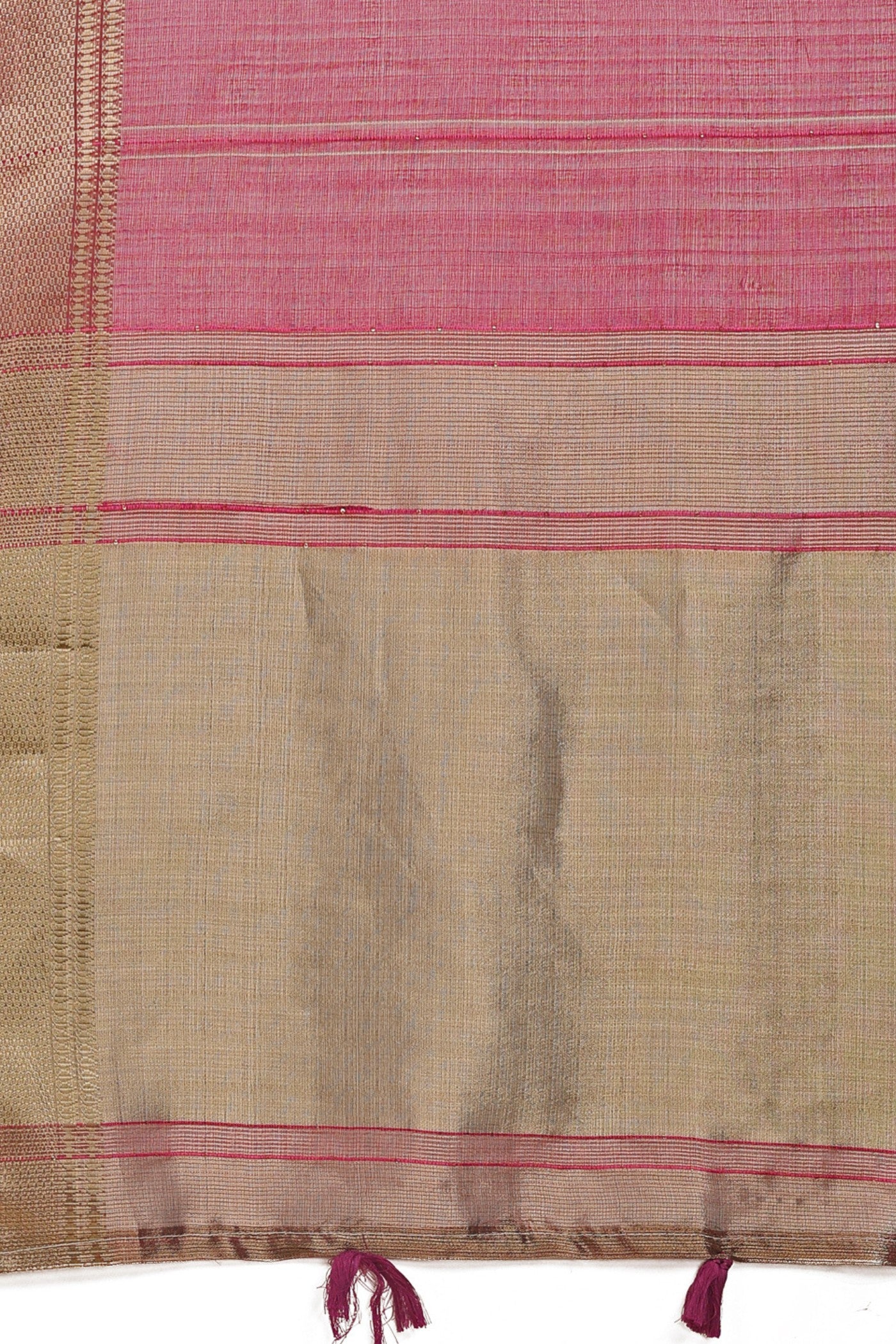 Buy MySilkLove Burgundy Maroon Woven Organza Saree Online