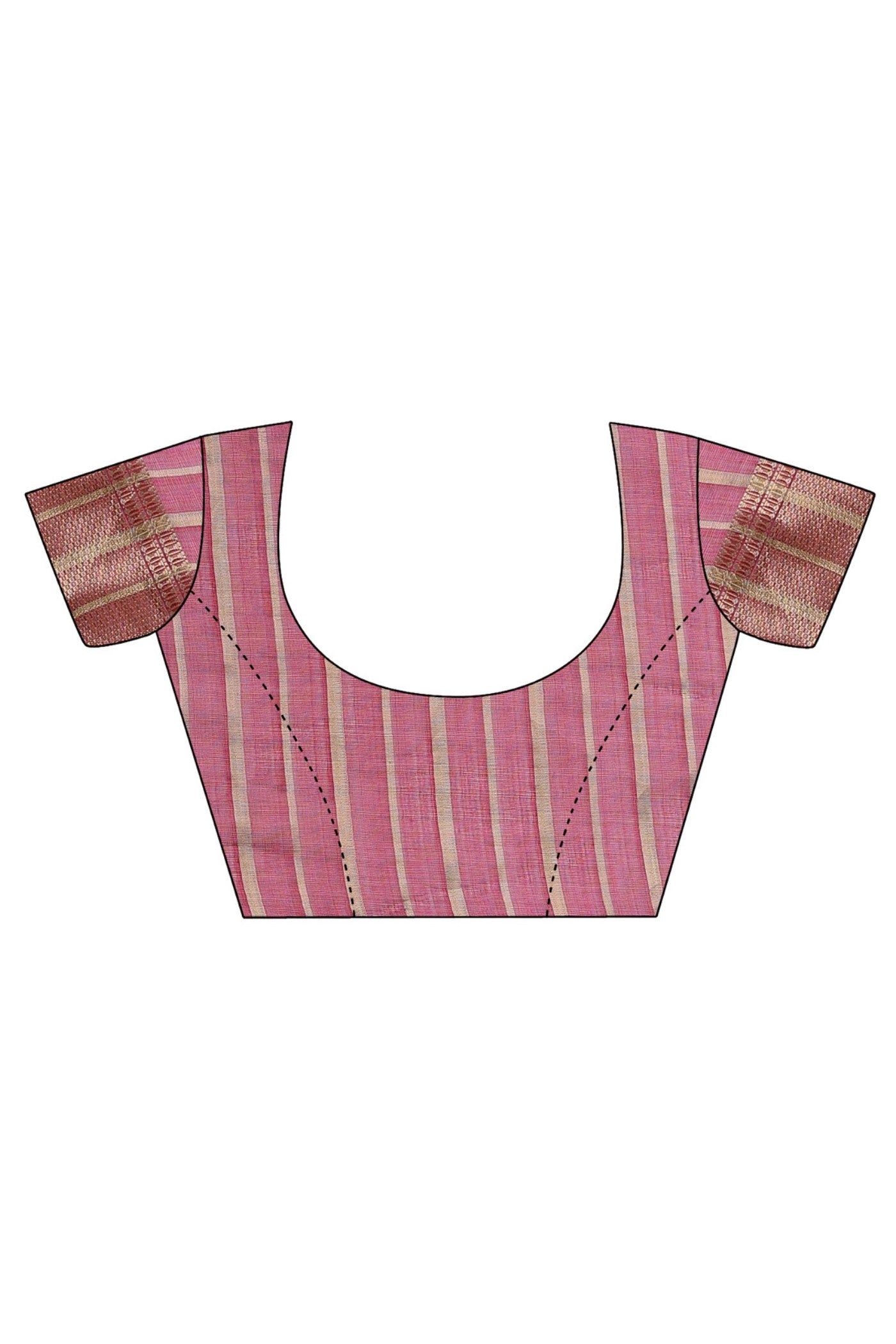 Buy MySilkLove Burgundy Maroon Woven Organza Saree Online