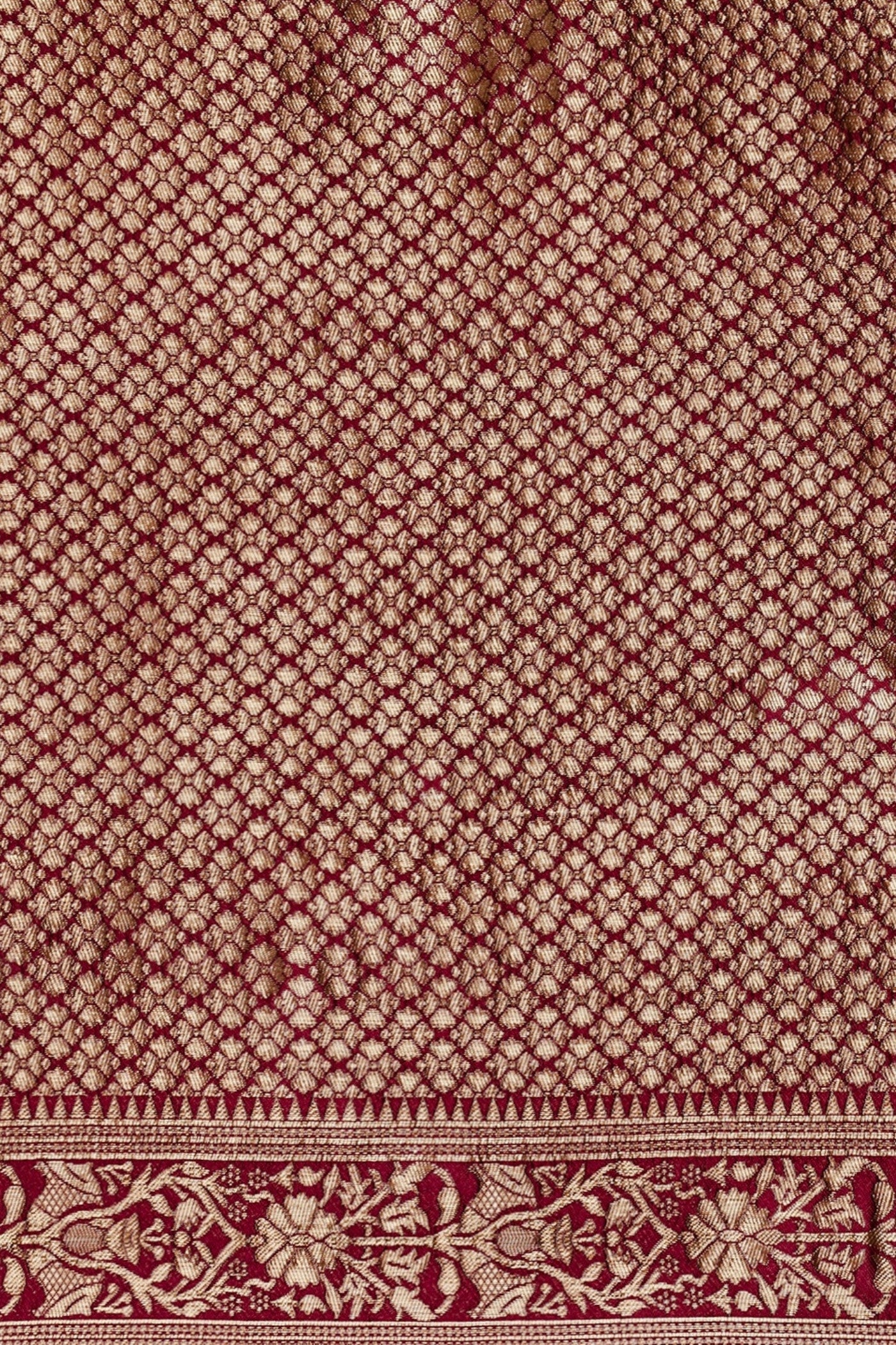 Buy MySilkLove Jam Purple Woven Jacquard Lichi Silk Saree Online