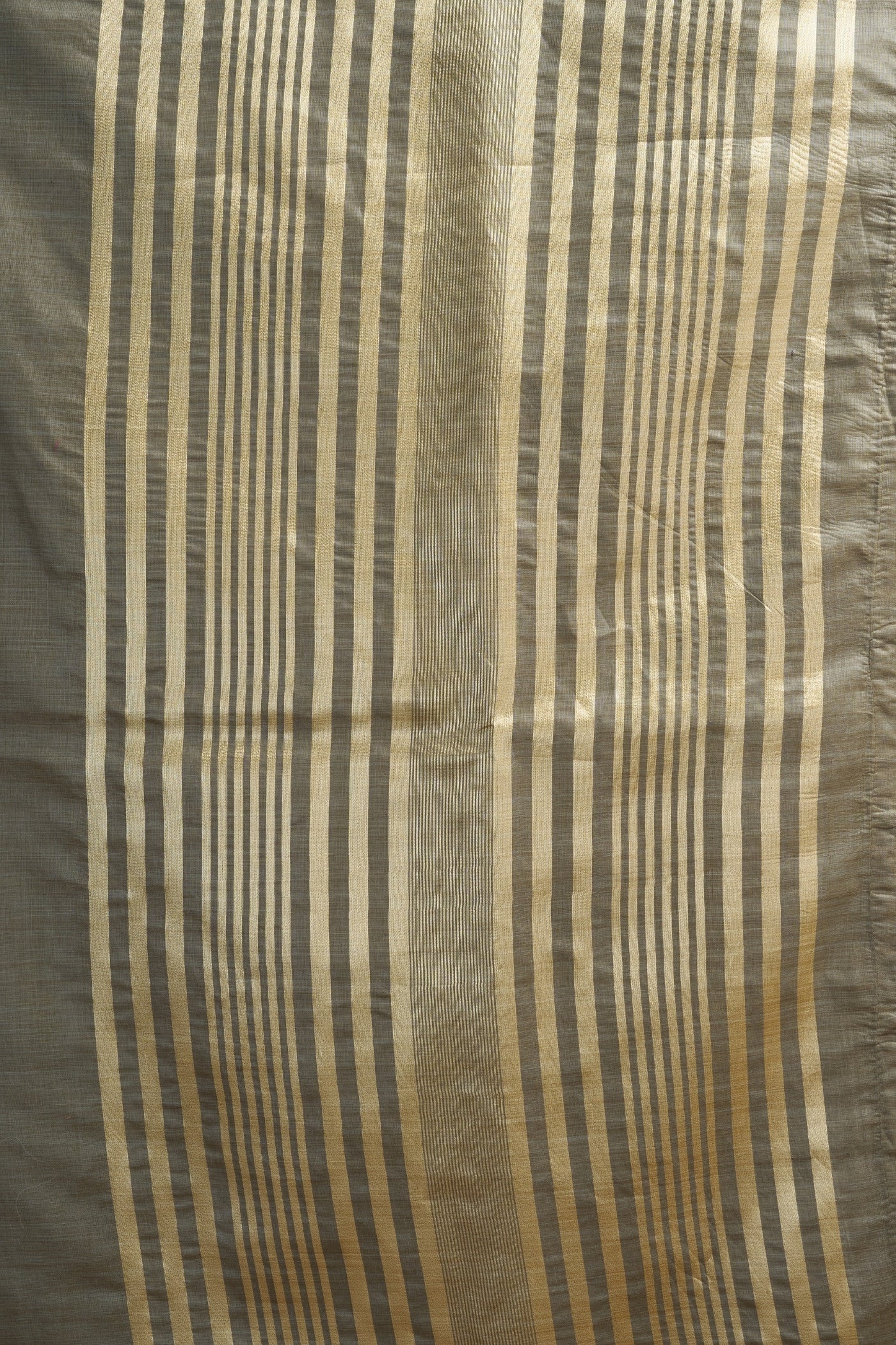 Buy MySilkLove Arsenic Grey Handloom Cotton Saree Online