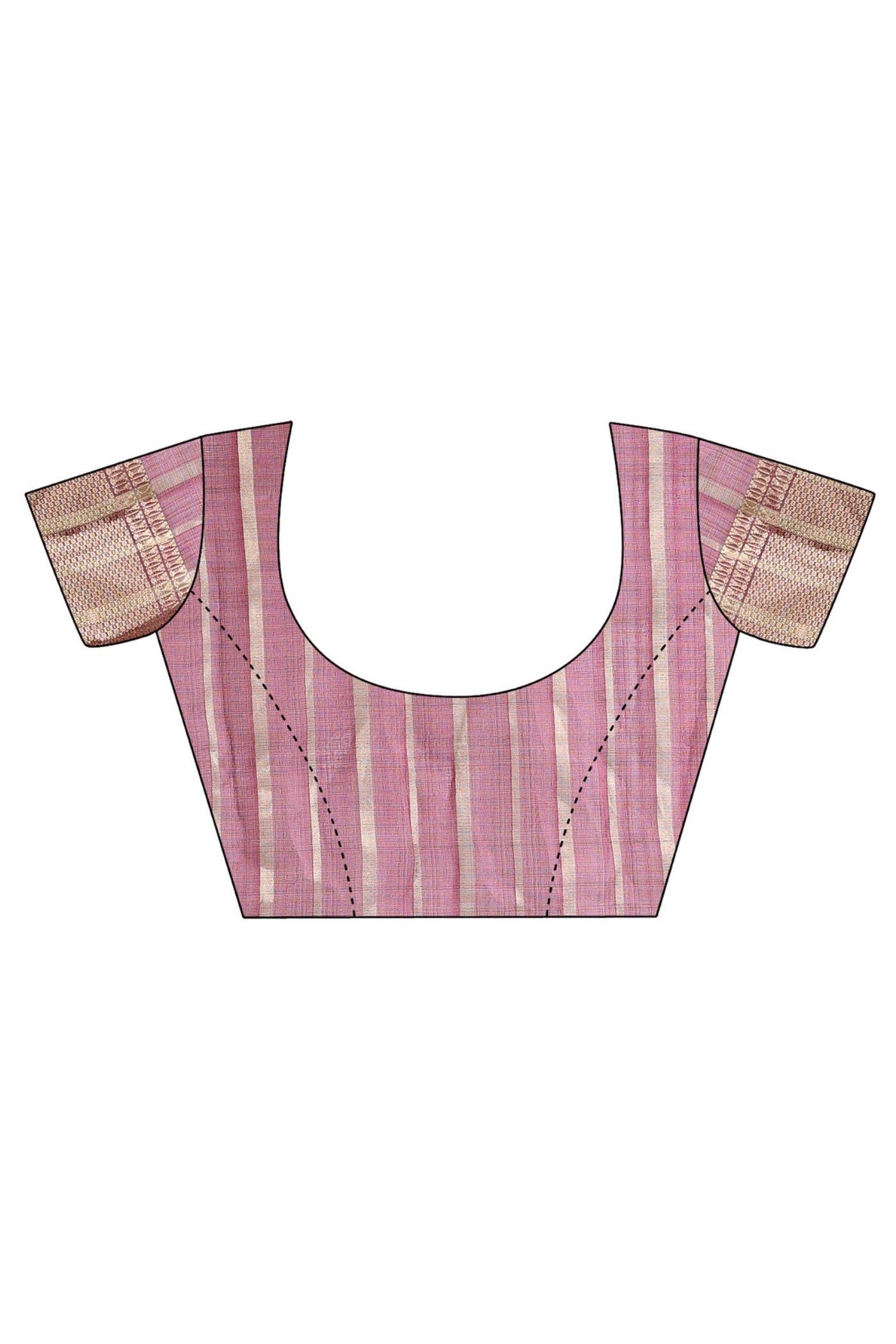 Buy MySilkLove Plum Purple Woven Organza Saree Online