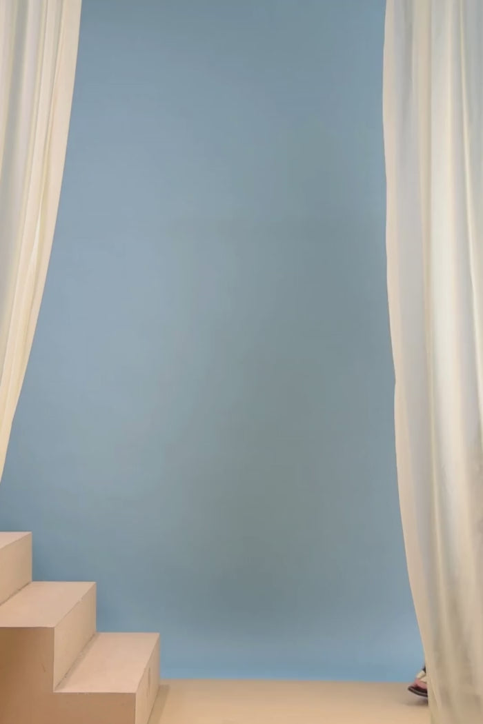 Buy MySilkLove Air Blue Ajrakh Printed Satin Crepe Silk Saree Online