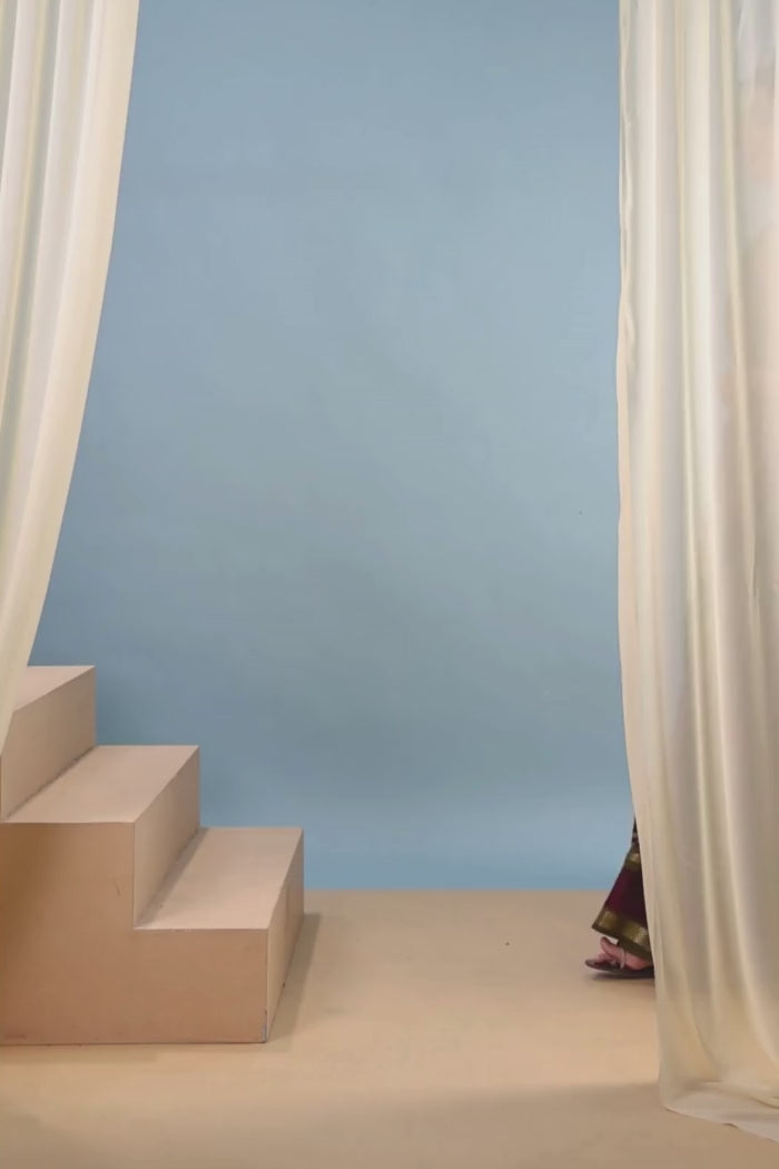 Buy MySilkLove Olive Green Woven Cotton Saree Online