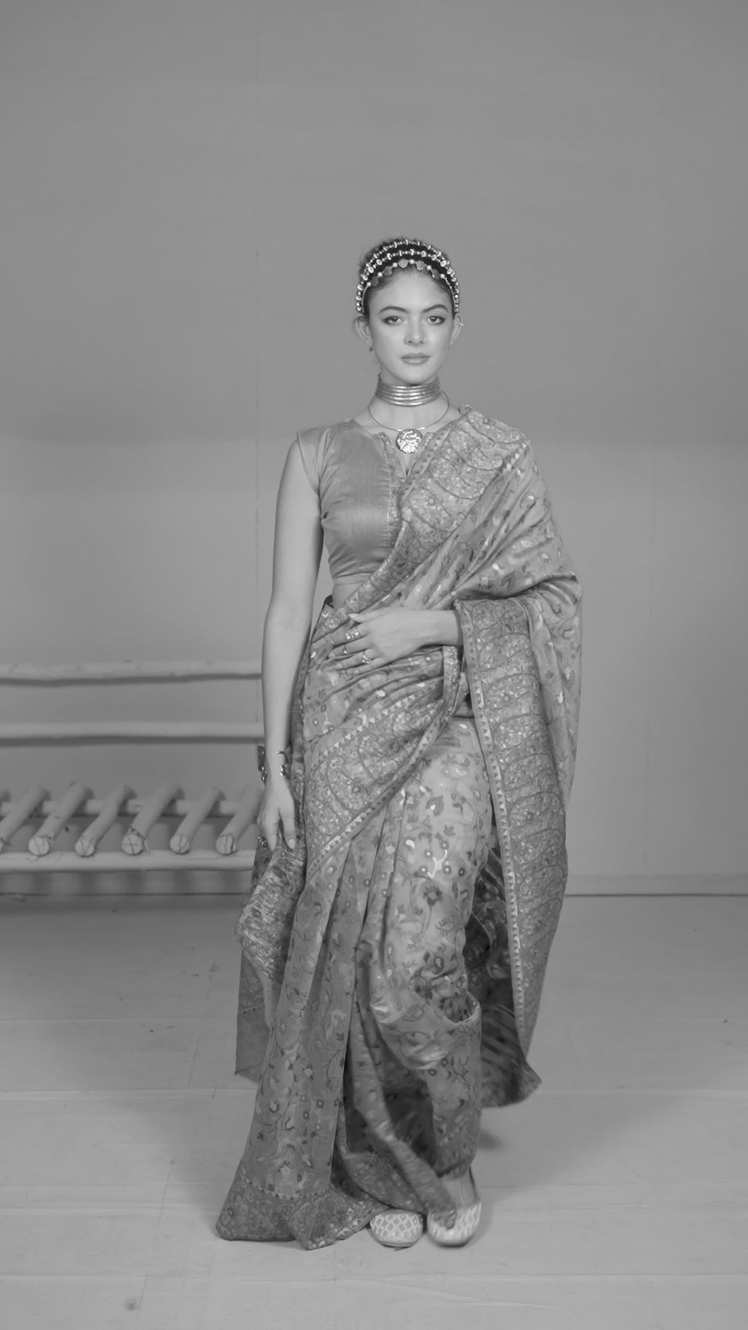 Buy MySilkLove Brown Sugar Kashmiri Handloom Jamewar Saree Online