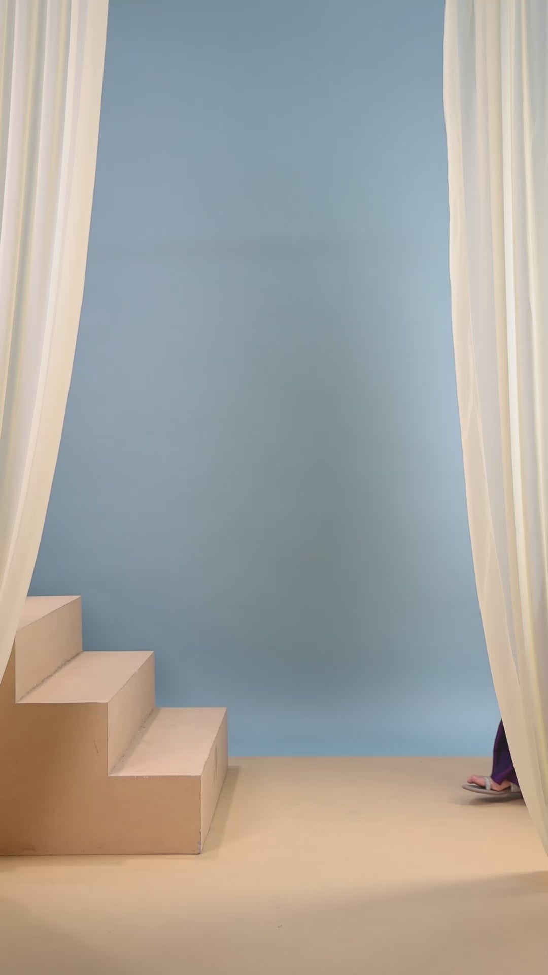 Buy MySilkLove Starlit Purple Ajrakh Printed Satin Crepe Silk Saree Online