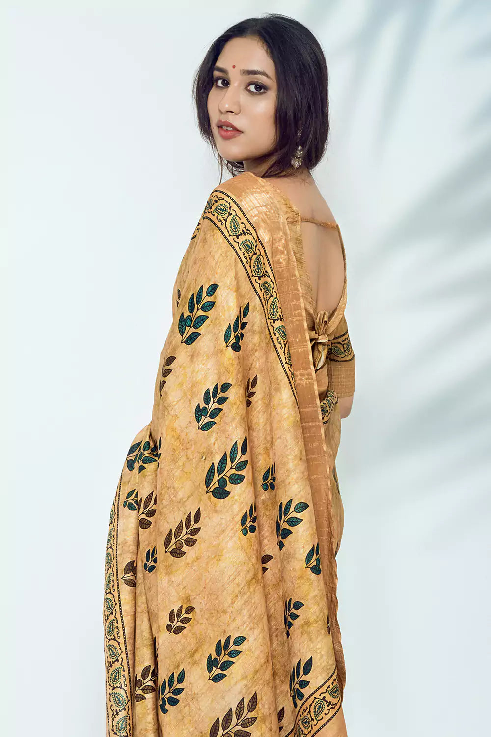 MySilkLove Dandelion Yellow Soft Kotha Silk Saree